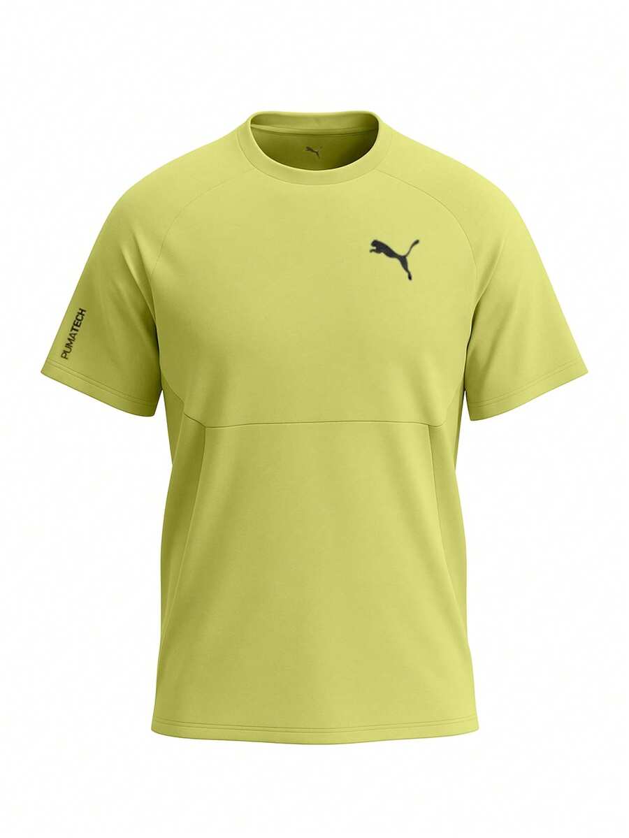 Puma Tech Men T-Shirt Green - Green - View 1