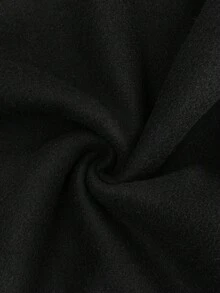 SHEIN Clasi Áo kiểu nữ đơn giản phối nhiều mảnh vải đính sequin, thích hợp mặc hàng ngày vào mùa thu. - màu đen - Xem 8