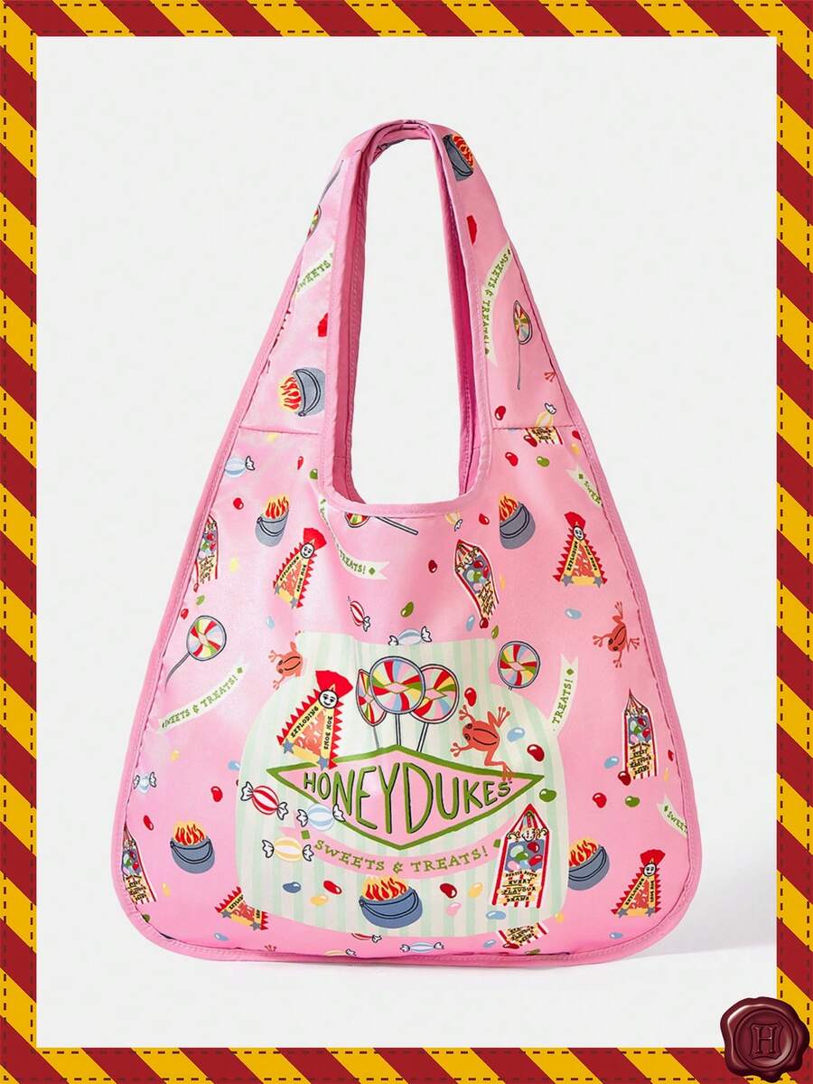 HARRY POTTER X SHEIN Women Tote Bags - Baby Pink - View 1