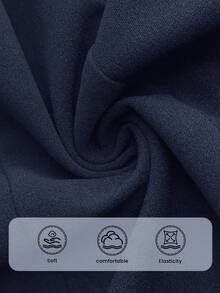 Elaquor Plus Size Black Metal Buckle Decor Long Sleeve Suit Set Formal Suit Plus Size Office Wear In Fall/Winter