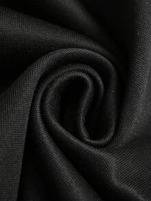 ROMWE MEN Street Life Áo nỉ có mũ trùm đầu họa tiết da báo vá dành cho nam, áo nỉ thường ngày phong cách đường phố Mỹ cho mùa thu/đông - màu đen - Xem 6