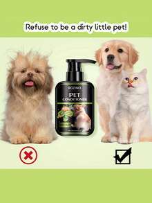 1pc Cat And Dog Hair Conditioner, Coat Beautifying Conditioner, Shine-Removing And Deodorizing Pet Shampoo And Grooming Products - Multicolor - View 8