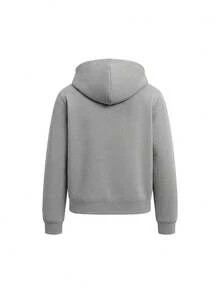 Puma Teamgoal Boys Soccer Hoodie Grey - Grey - View 2