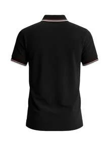 Fred Perry Men's Polo T-Shirt Black - Black - View 2