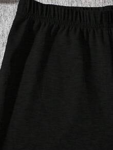 2pcs Tween Boys Casual Car Graphic Round Neck Short Sleeve T-Shirt And Shorts Set, Suitable For Summer - Burgundy - View 5