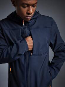 Driftmere 男士户外休闲防水防风保暖加厚外套，秋冬季 - 藍色 - 查看 3