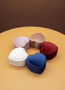 1pc Waterproof And Scratch-Resistant, Ring Box, Daily Wearing Suggestions, Engagement, Wedding Jewelry Storage, Jewelry Box, Ring Box, Gift Box, Valentine's Day Gift - Multicolor - View 5