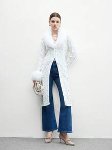 CUCCOO BIZCHIC 优雅纯色高跟鞋，时尚百搭，适合通勤 - 杏色 - 查看 4