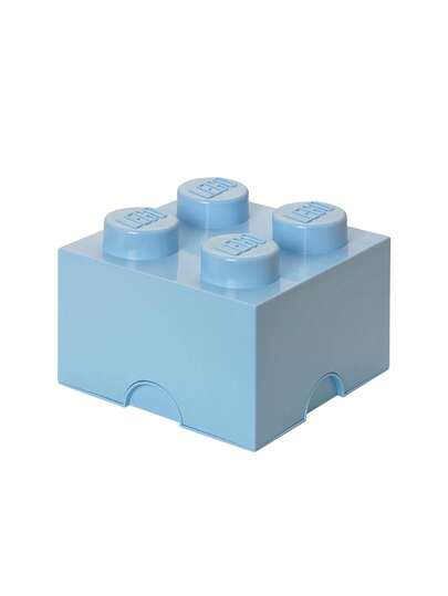 LEGO Other® 4-Stud Storage Brick Light Blue 5.6L Kids Ages 4 Years+ 5706773400362
