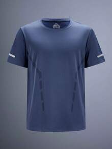 Driftmere 3件套男士夏季轻薄透气网眼针织速干短袖运动T恤，春夏皆宜，适合健身房锻炼、休闲运动、时尚运动，舒适无缝 - 彩色 - 查看 10