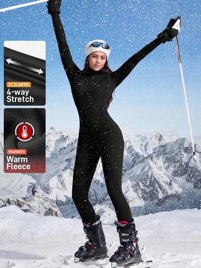 In My Nature Women's Outdoor Jumpsuit & Pants, High Elasticity, Skin-Friendly, Thermal Lining, Suitable For Camping, Hiking, Sports, And Urban Commuting