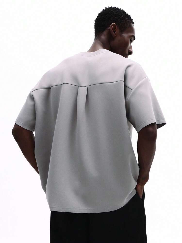 Oversized Boxy Crew Neck Tee