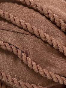 Swim Vcay Costum de baie sexy pentru femei, cu imprimeu de frânghie, culoare solidă, tip bandeau, primăvară/vară