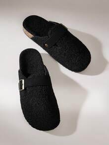 Solecia Women's Casual Versatile Slip-On Flats - Black - View 6