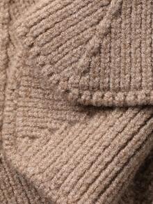 DAZY Women's Elegant Solid Color High Waist Tie Waist Sweater Pants, Autumn/Winter