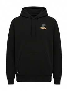 Puma Downtown Men Hoodie Black - 黑色 - 查看 1