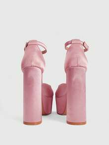 CUCCOO LuxiPop Eleganckie, wodoodporne, wysokie obcasy na platformie, uniwersalne i idealne do dojazdów do pracy