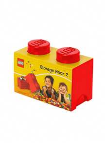 LEGO Other® 2-Stud Red Storage Brick 2.6L Kids Ages 3 Years+ 706773400201 - 彩色 - 查看 6