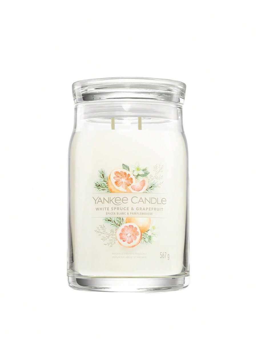 White Spruce & Grapefruit Signature Large Jar Candle 567 G - one-size - View 1