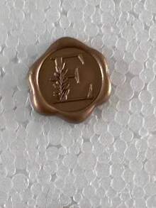 30/50 张字母蜡封贴纸，金色字母自粘蜡封贴纸，信封封口贴纸，自粘金色贴纸，适用于感恩节贺卡/礼品包装/婚礼订婚派对邀请函、生日派对、圣诞节等场合。 - 銅色 - 查看 57