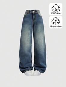 Ciemny jeans