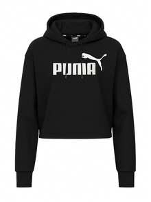 Puma Essential Women Hoodie White - Black - View 1