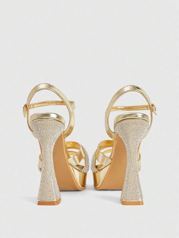 CUCCOO LuxiPop Women's Shoes Gorgeous Summer Elegant Fashion High-Heeled Sandals