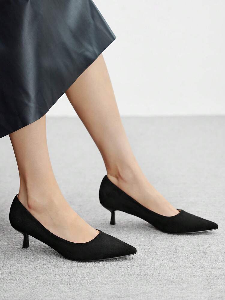 CUCCOO BIZCHIC Women's Elegant Pointed Toe Pumps For Commuting For Christmas