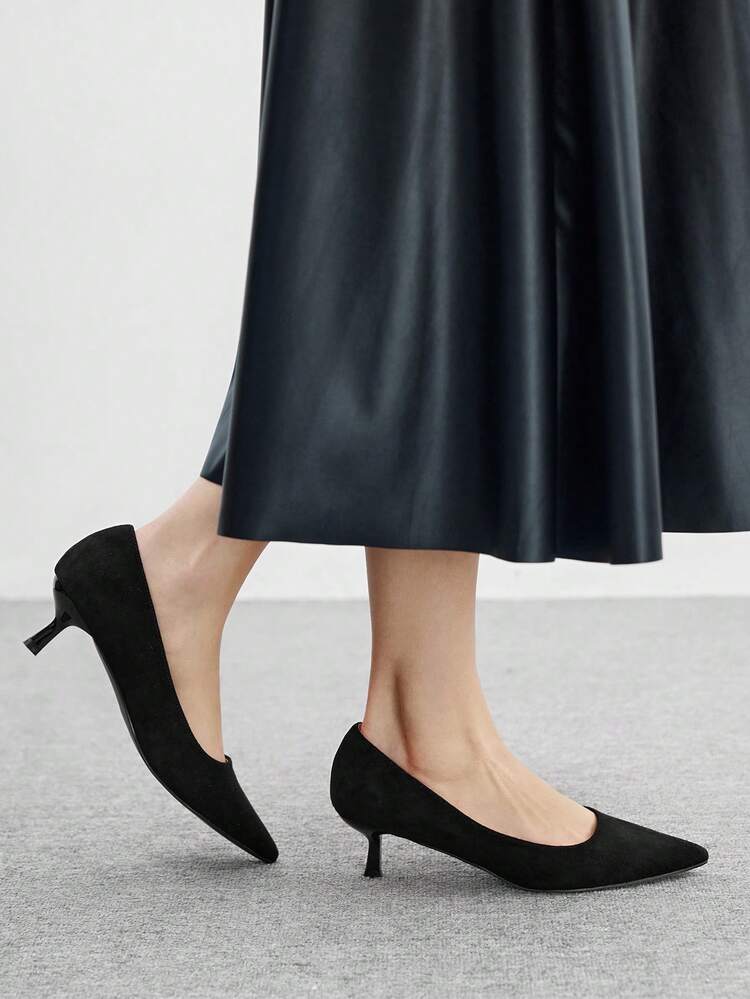 CUCCOO BIZCHIC Women's Elegant Pointed Toe Pumps For Commuting For Christmas
