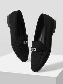 MOTF WOMEN'S CASUAL COMFORTABLE VERSATILE FLAT SHOES FOR CHRISTMAS SPRING SHOES - Black - View 9