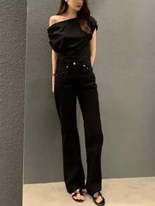 Women Blouses - Black - View 4