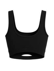 Puma Sports Tees & Tanks Versatile Lightweight Easy To Match Going Out Gym Home Black 621430-01 - Black - View 2