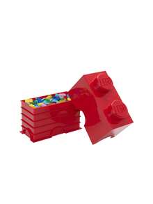 LEGO Other® 2-Stud Red Storage Brick 2.6L Kids Ages 3 Years+ 706773400201 - 彩色 - 查看 2