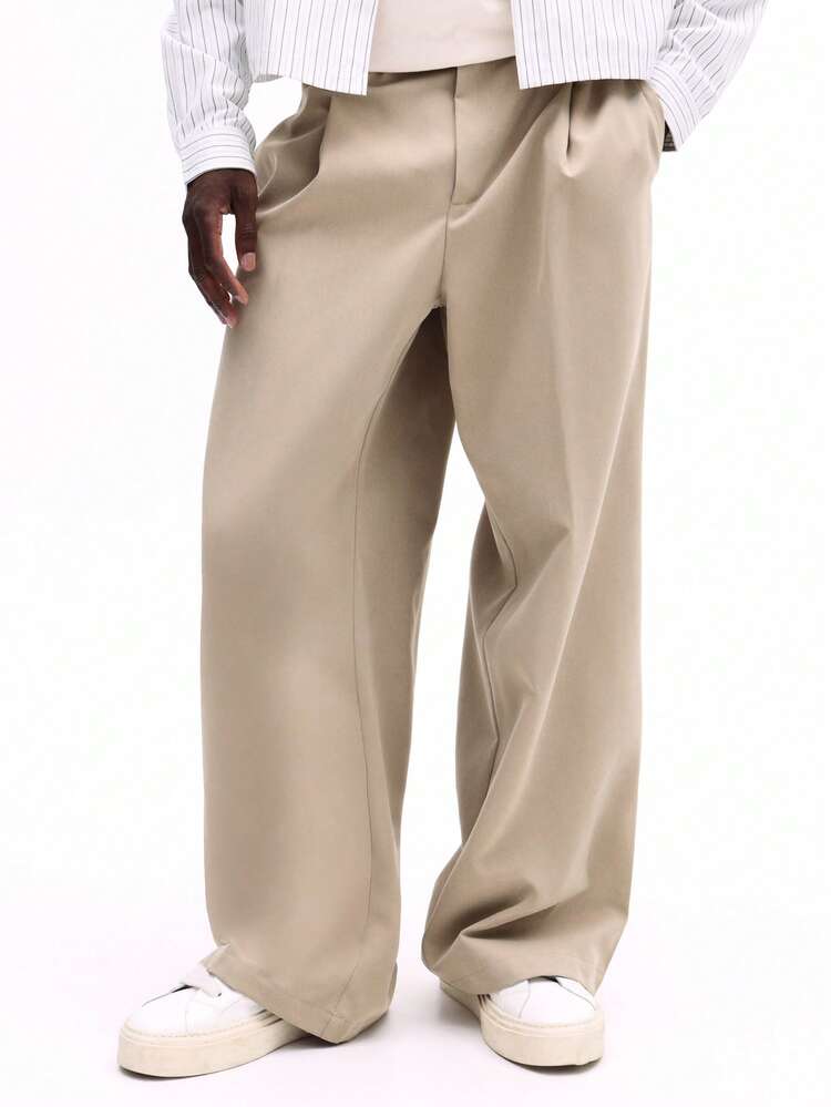 Wide Leg Pull On Pants