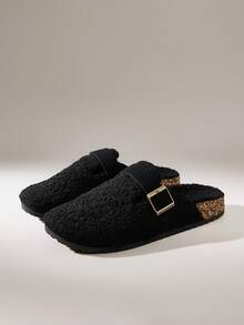 Solecia Women's Casual Versatile Slip-On Flats - Black - View 2