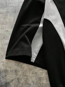 AXEPEAK Set de 3 camisetas de manga corta de punto casual y holgadas para hombre, para uso diario - Multicolor - Ver 4