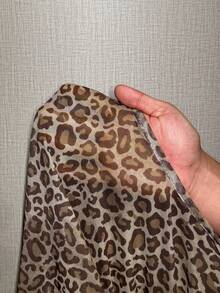 Slaydiva New Spring/Summer Music Festival Valentine's Day Casual And Simple Basic Style Y2K Street Sweet Internet Sensation Bestseller Daily Date Hot Girl Style Sexy Round Neck Large Backless Slimming Long Pants Leopard Print Women's Tight Jumpsuit -B Bodycon Jumpsuit Sexy Jumpsuit Animal Print Jumpsuit Leopard Jumpsuit Cheetah Print  Sexy Jumpsuit For Women - Multicolor - View 11