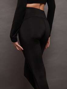 Activina Workout Leggings Contrast Mesh Panel Tummy Control Sports Leggings Yoga Women Pants