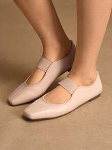 Rosivie 女士休闲百搭简约通勤平底鞋