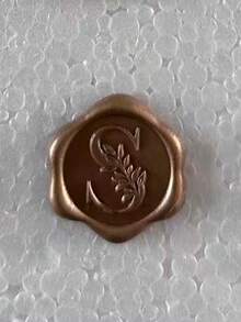 30/50 张字母蜡封贴纸，金色字母自粘蜡封贴纸，信封封口贴纸，自粘金色贴纸，适用于感恩节贺卡/礼品包装/婚礼订婚派对邀请函、生日派对、圣诞节等场合。 - 銅色 - 查看 33