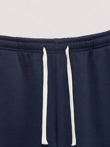 Open Phase 2 piezas Conjunto de chándal deportivo casual para hombres, a juego para otoño/invierno, regalo para novio/esposo - Azul Marino - Ver 3