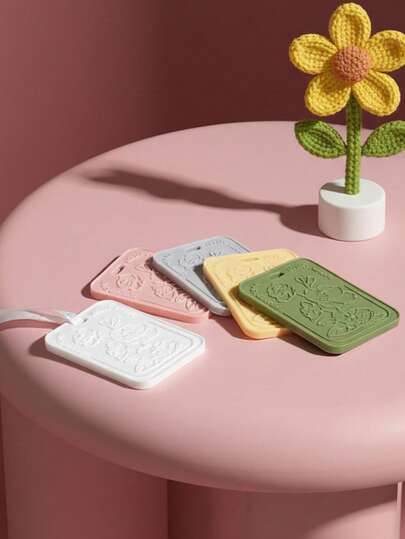 Joivida 1pc Wardrobe Fragrance Tablets, Car And Indoor Air Freshener Hangings - Long-Lasting Scent, Wardrobe Deodorization And Fragrance Enhancement, Scented Tags For Shoes And Clothes,Christmas, Valentine's Day