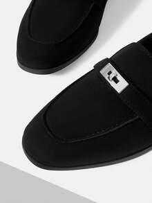 MOTF WOMEN'S CASUAL COMFORTABLE VERSATILE FLAT SHOES FOR CHRISTMAS SPRING SHOES - Black - View 6