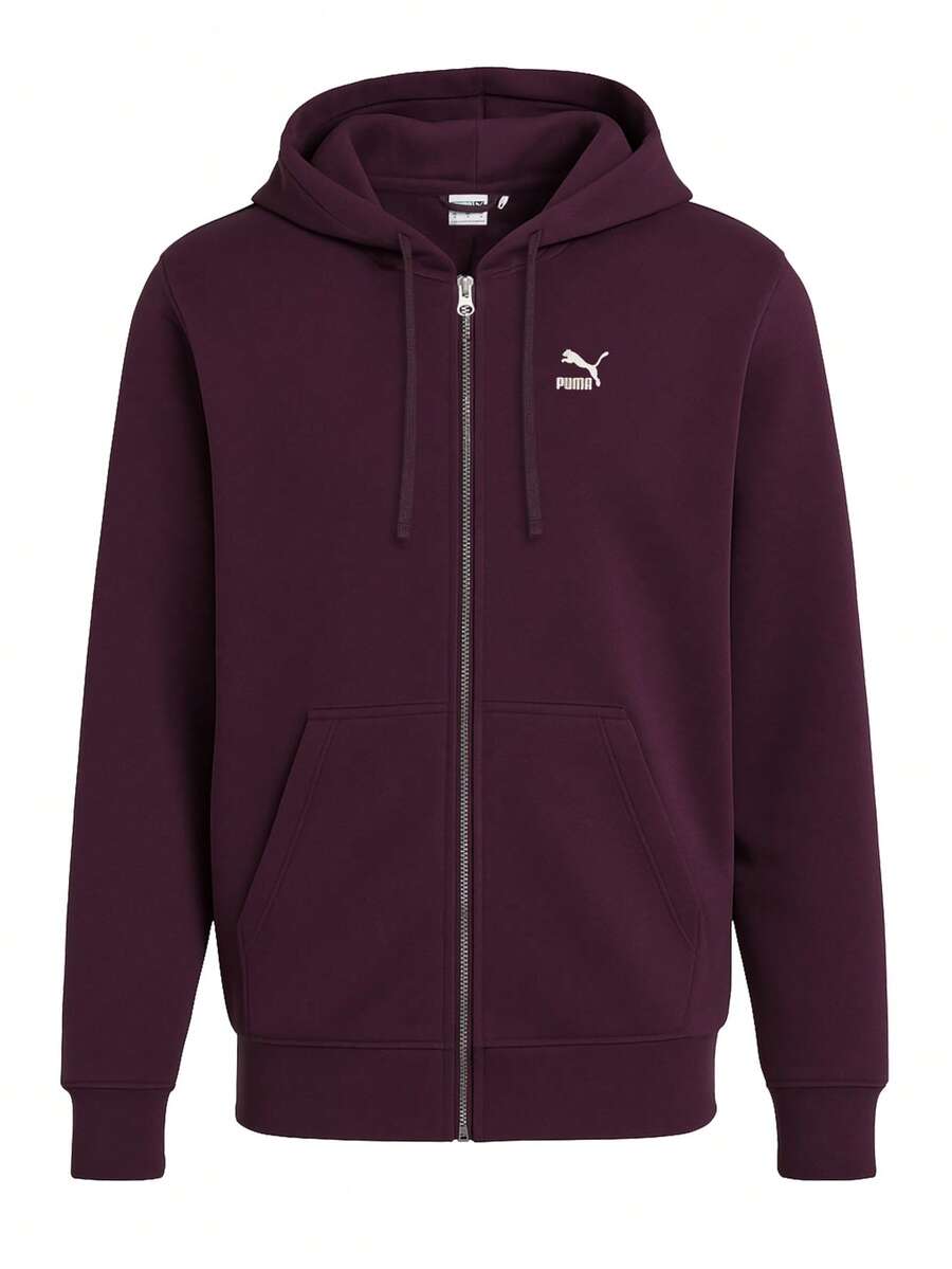 Puma Better Classics Women Full Zip Hoodie Purple - Purple - View 1