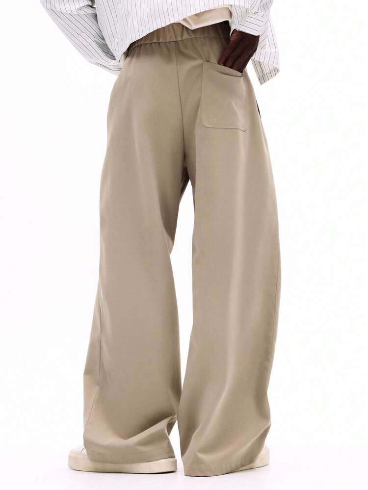 Wide Leg Pull On Pants