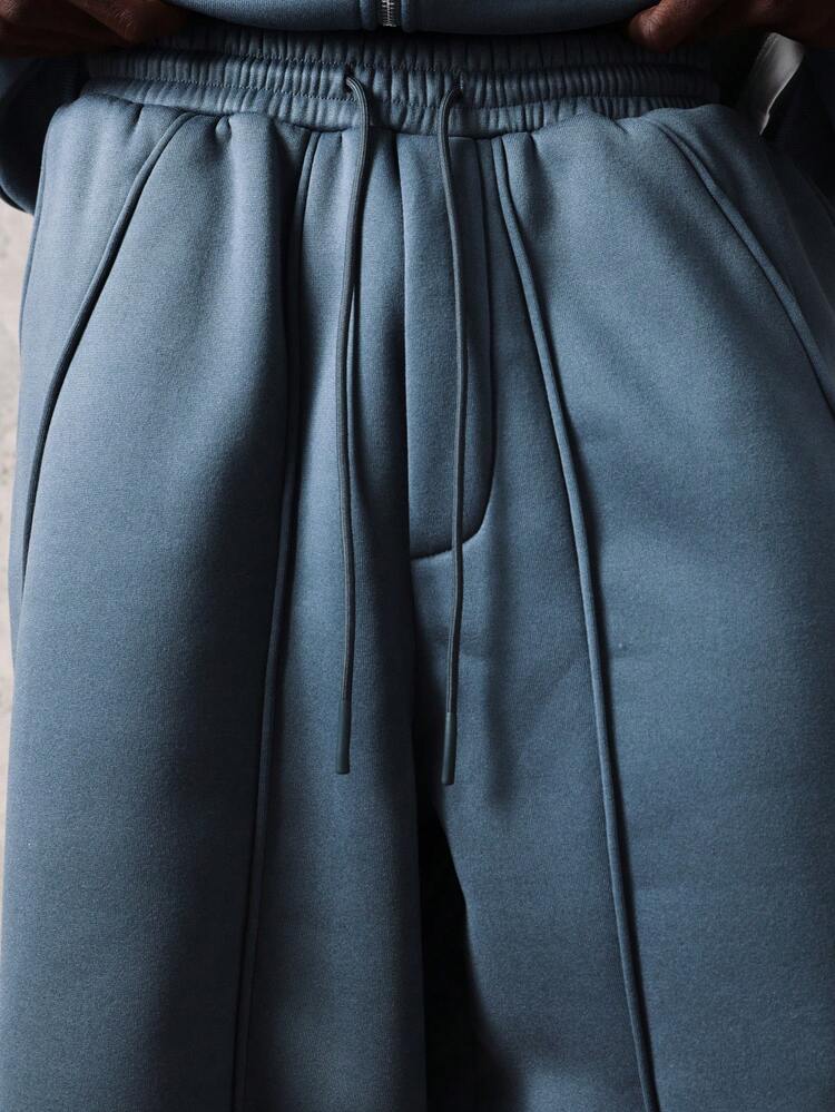 Loose Fit Sweatpants With Drawstring Waist