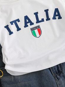 1件少女夏季酒红色罗纹吊带背心，白色肩带和领口饰边，柔软弹力面料，无袖直筒剪裁，轻盈设计，适合上学、周末郊游和温暖季节穿着。 - 白色 - 查看 5