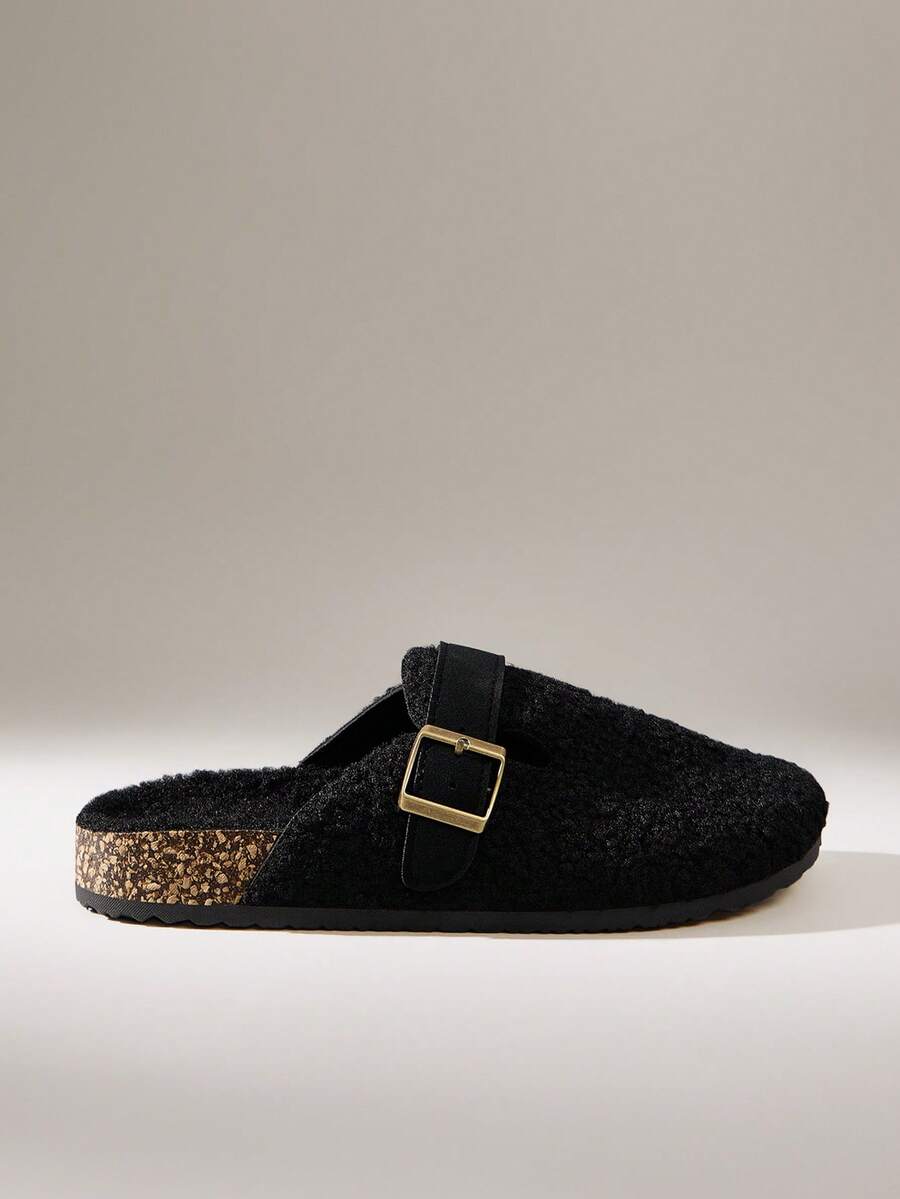 Solecia Women's Casual Versatile Slip-On Flats - Black - View 1