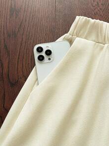 Vintamour 复古优雅女士翻领单排扣不对称下摆长袖外套和半裙套装，适合通勤、聚会、春季穿搭、春假穿搭、情人节穿搭、情人节连衣裙、情人节服装、情人节套装、优雅女士连衣裙、棕色连衣裙、休闲女士连衣裙 - 棕色 - 查看 9