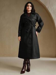 Anewsta KF16396-DM 秋季、秋冬、优雅、时尚、新年、休闲、圣诞节 - 黑色 - 查看 4